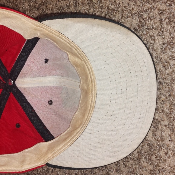 Vintage MLB Pro Line Portland Beavers Twins Red Black Baseball Hat 7 3/8 Rare - Picture 9 of 12